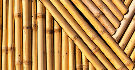 abstract texture background of the bamboo wall