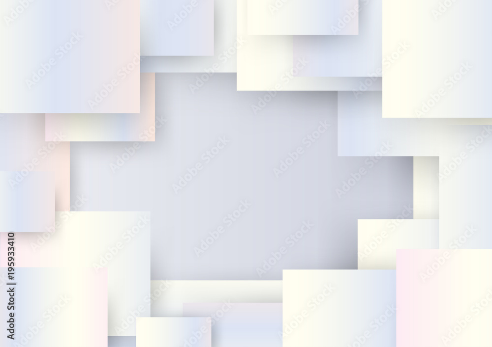 Poster square frame layer abstract background paper cut cover design.a4 size for business flyers template,b