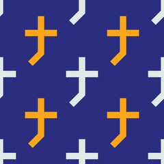Cross shade seamless pattern. Strict line geometric pattern for your design.