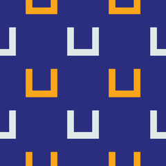 Angle up seamless pattern. Strict line geometric pattern for your design.