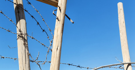  in the clear sky  the berber wire