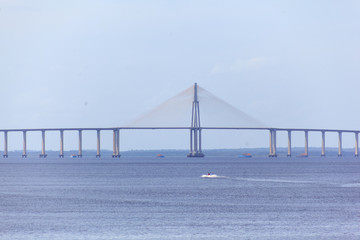 Bridge on beach