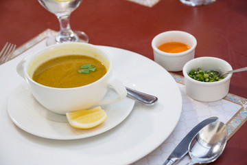 Mulligatawny Shorba soup, Indian cuisine