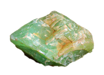 Fototapeta jade stone isolated on white obraz