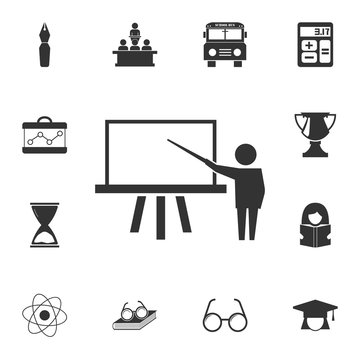Training icon. Detailed set of education element icons. Premium quality graphic design. One of the collection icons for websites, web design, mobile app