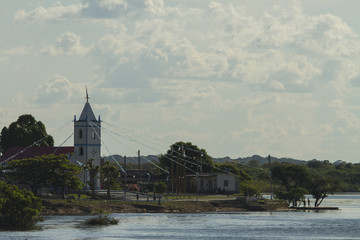 Small village at 'Rio Negro', Amazon / Brazil