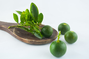 Lime isolated on white background

