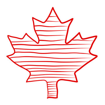 Maple Leaf Doodle