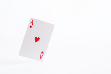 The ace of hearts 

