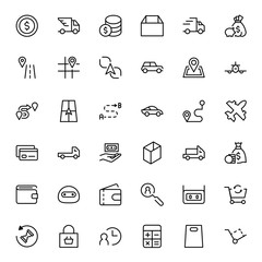 Online store flat icon