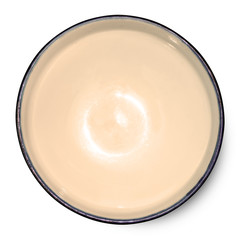plate isolated on white background.
