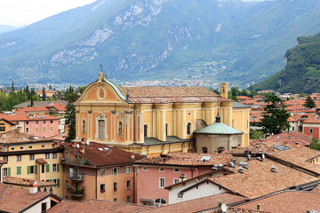 Parish Church of Santa Maria Assunta in Riva del Garda, Italy