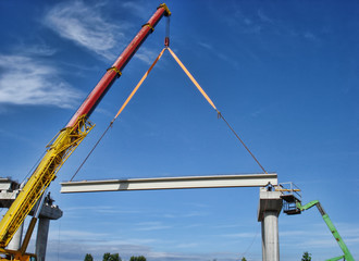 Bridge under construction