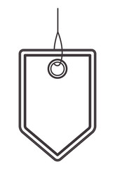 commercial hangtag hanging icon vector illustration design