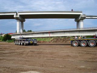 Bridge under construction