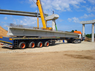 Bridge under construction