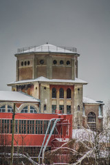 Old Factory Building in the Winter