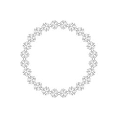 Decorative frame for cards design.