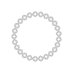 Decorative frame for  cards design.