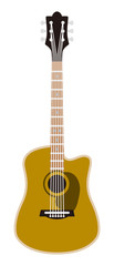 Obraz premium Musical Instrument -Acoustic Guitar
