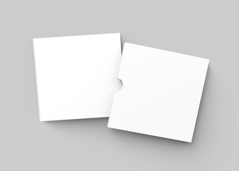 Blank book with cardboard box cover