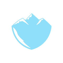 Mountain Logo Template Idea
