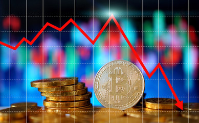 Bitcoin price down below