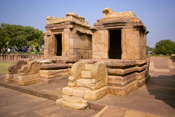 Fototapeta premium Temple complex, Aihole, Bagalkot, Karnataka