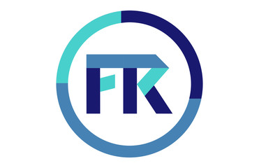 FR Global Blue Ribbon letter Logo