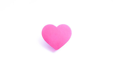 Image of heart mark, love, card with messages.  copy space      ハートマーク、恋愛、寄せ書き用フォーマットのイメージ　白色背景 