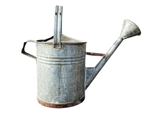Watering can isolated on white