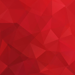 Obraz premium Abstract geometric style red background. Red usiness background Vector illustration