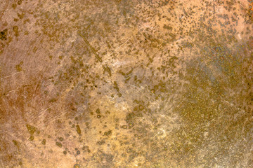 Texture of rusty metal plate, rustic background