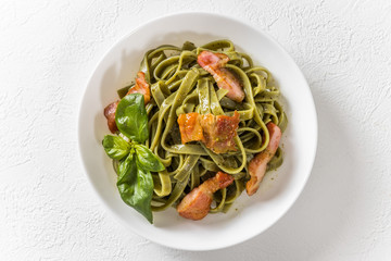 イタリアンホームメイドパスタ　Fettuccine pasta Italian cuisine