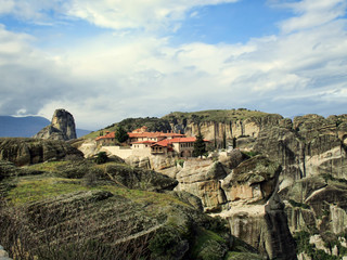 Fototapeta na wymiar Monastery Meteora Greece.