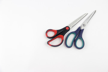 Endolar scissors on a white background
