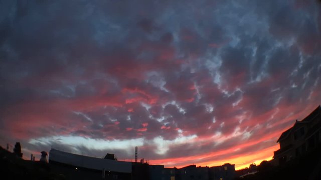 Sunset over Berkeley