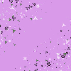 Flourishing spring flowers