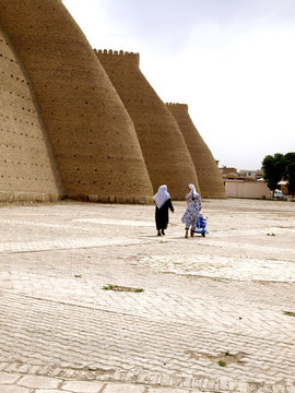 Wall of Bukara fortress