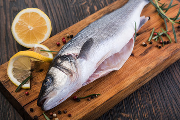 Raw Seabass