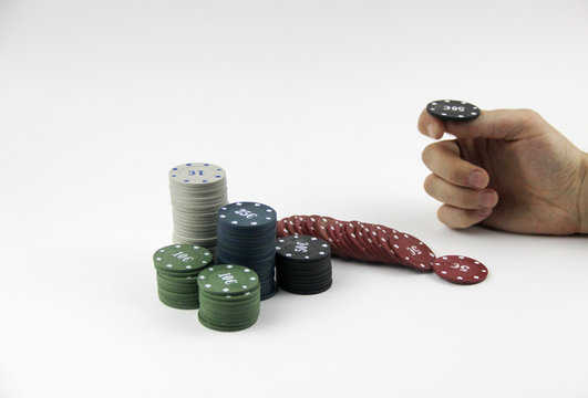 Playing poker chips