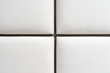 Fototapeta premium White Leather Upholstery Background