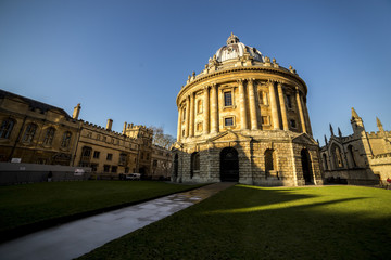 Radcliffe camera is a building of Oxford University, England, designed by James Gibbs in neo-classical style and built in 1737–49 to house the Radcliffe Science Library