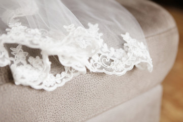 Fototapeta na wymiar bridal veil