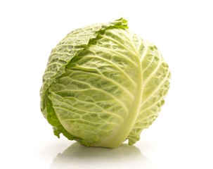 Fototapeta premium Cabbage isolated on white background