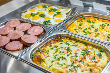 Buffet breakfast set