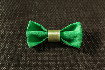 bow tie on dark background