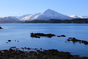 Barometer mountain in Kodiak, Alaska 