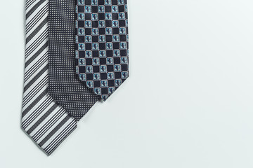 tie over white background