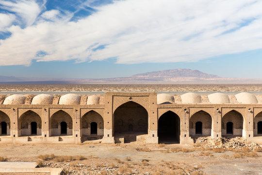 Deyr Gachin Caravansary, Qom, Iran